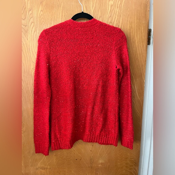 Cat and Jack sequin sparkle cardigan sweater XL 14/16 - Picture 6 of 6